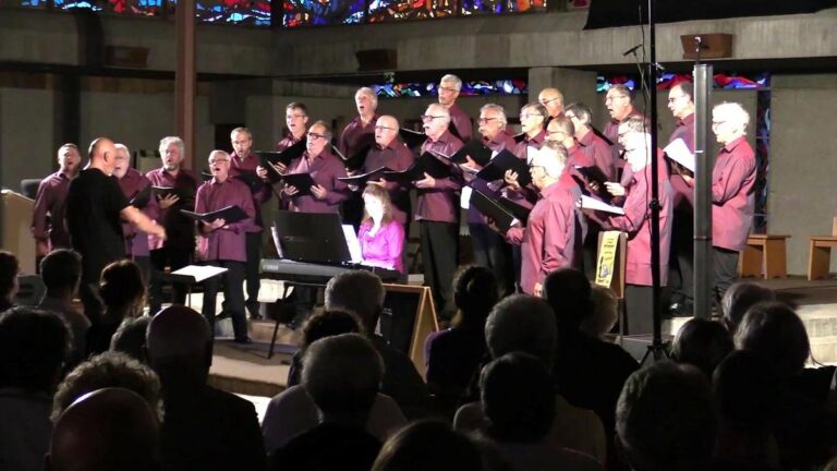 Guîtres : le chœur d’hommes du Périgord Vox Vésunna est en concert à l’abbatiale ce dimanche